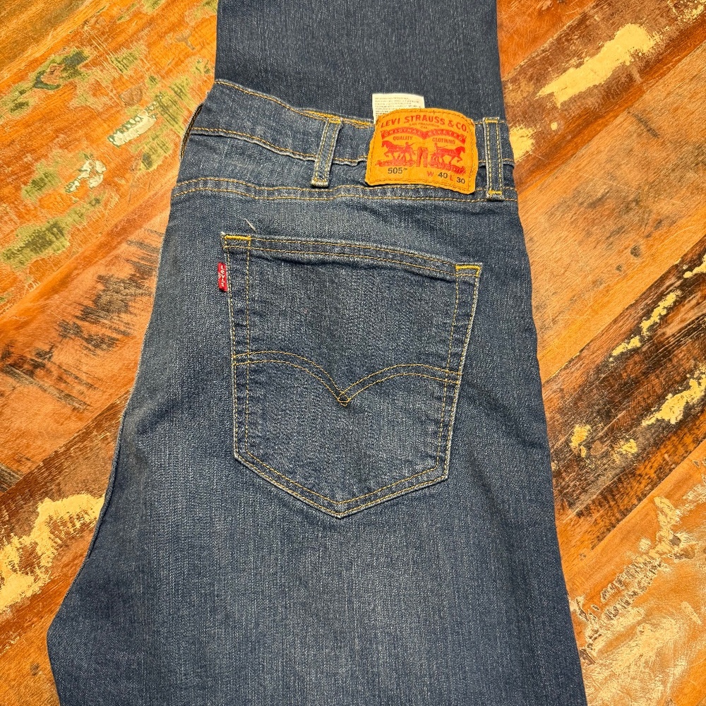 Levi's 505 Regular fit 40x30 jeans